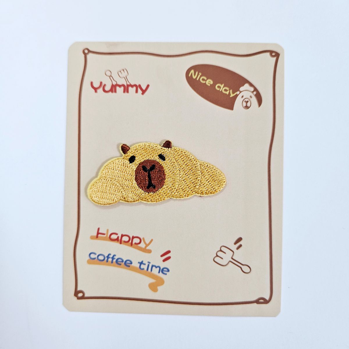 FABRIC PATCH-ON MULTI-PURPOSE EMBROIDERY STICKERS 25010030