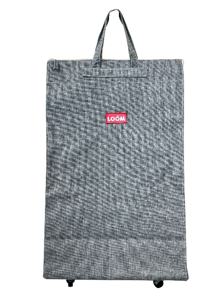 Foldable Trolley Bag - Grey