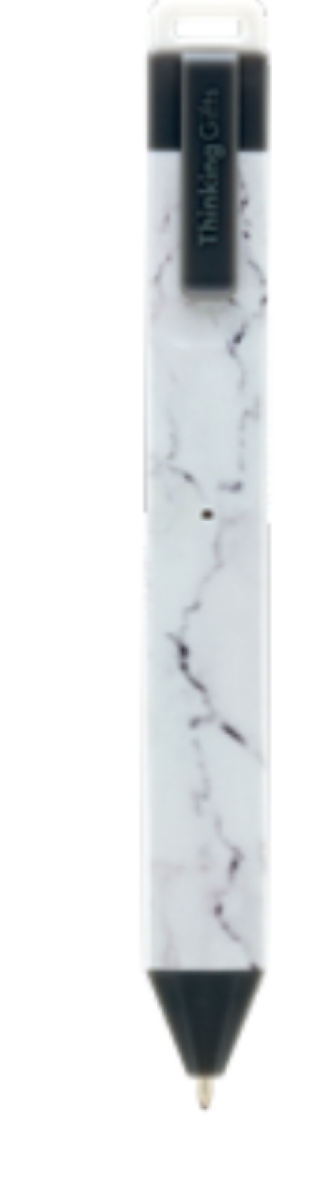 Pen Bookmark With Refills Marble