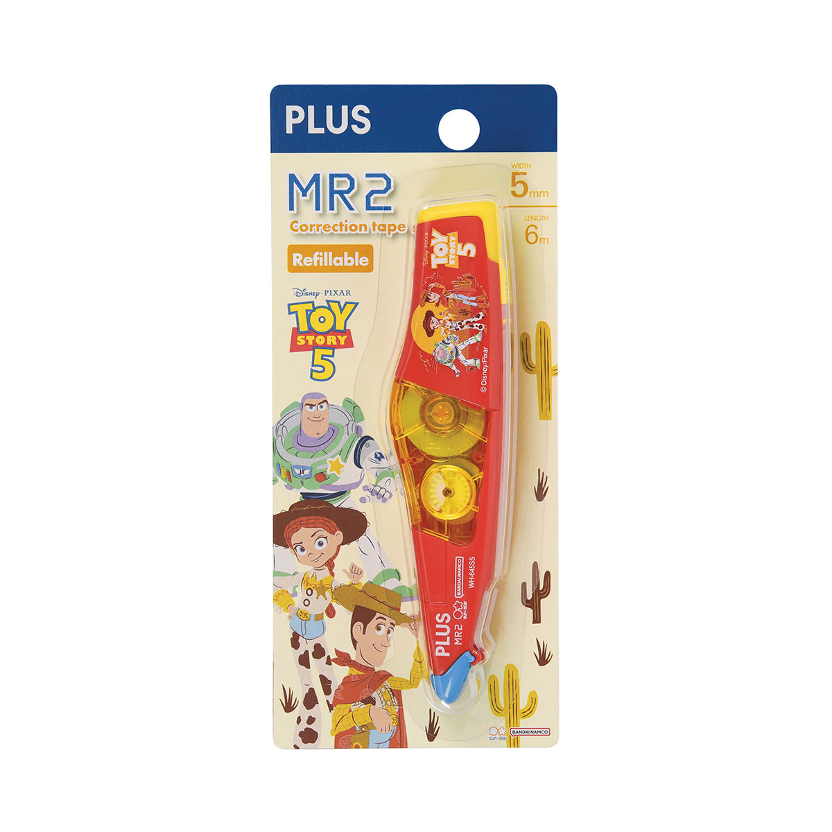 PLUS Toy Story MR2 Correction Tape Bundle Set Red