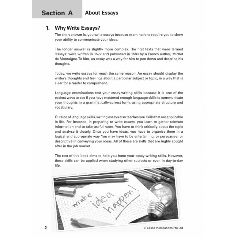 Lower Secondary Essential Essays