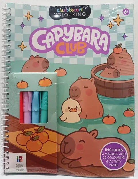 Kaleidoscope Colouring Kit Capybaras