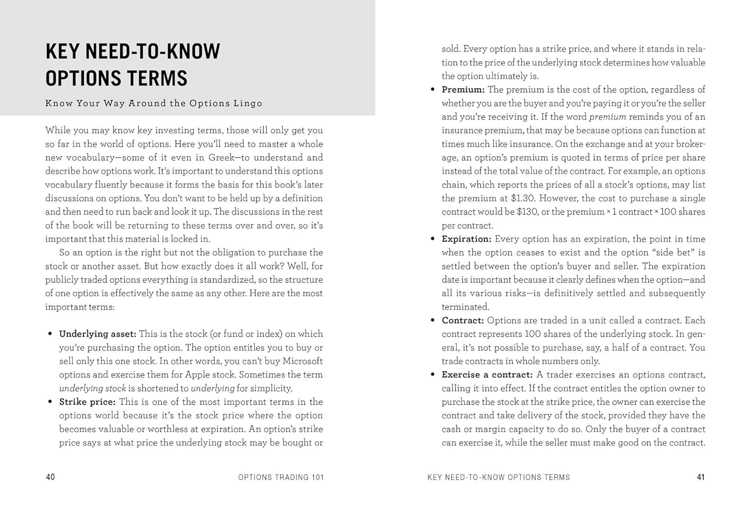 Options Trading 101: From Understanding the Types of Options and Creating a Trade Plan to Analyzing Risk and Predicting Strike Prices, an Essential Primer in Options Trading (Adams 101 Series) (Hardcover)