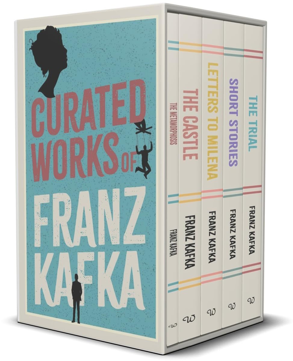 Curated Works of Franz Kafka 5 Books Collection Boxed Set