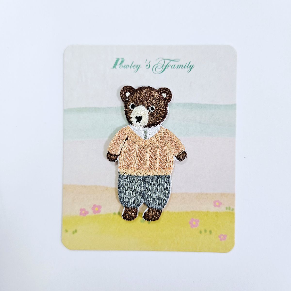 FABRIC PATCH-ON MULTI-PURPOSE EMBROIDERY STICKERS 25010022