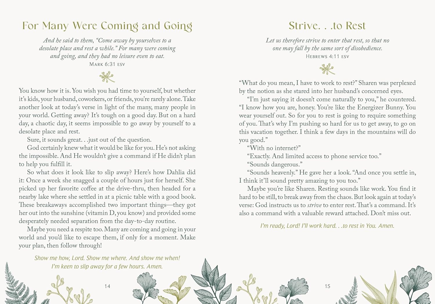 Devotions to Quiet Your Soul: Comforting Inspiration