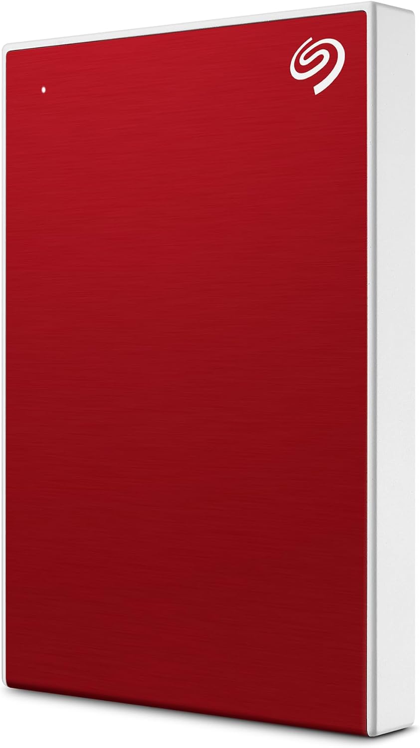 Seagate STKY1000403 One Touch External HDD with Password Protection, 1TB, Red