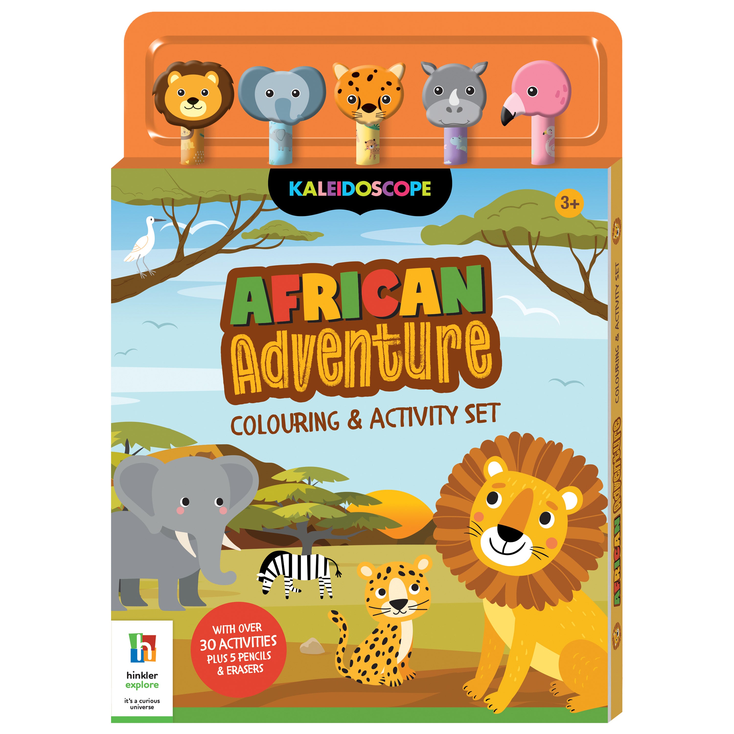 AFRICAN ADVENTURE COLOURING & ACTIVITY S