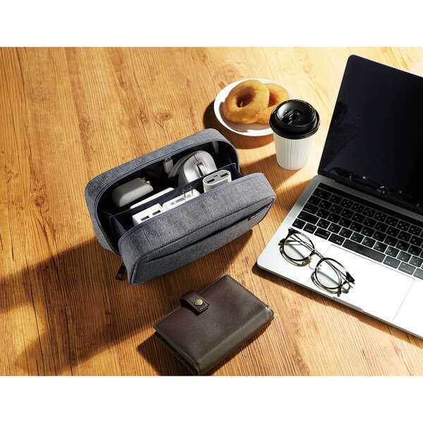 BMA-GP14 Elecom Gadget Pouch Storage Type Navy