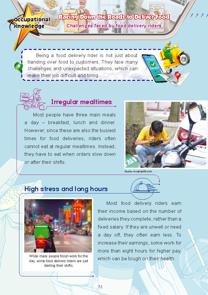 Profession Series #73 - Fast and Fresh Food Delivery Rider