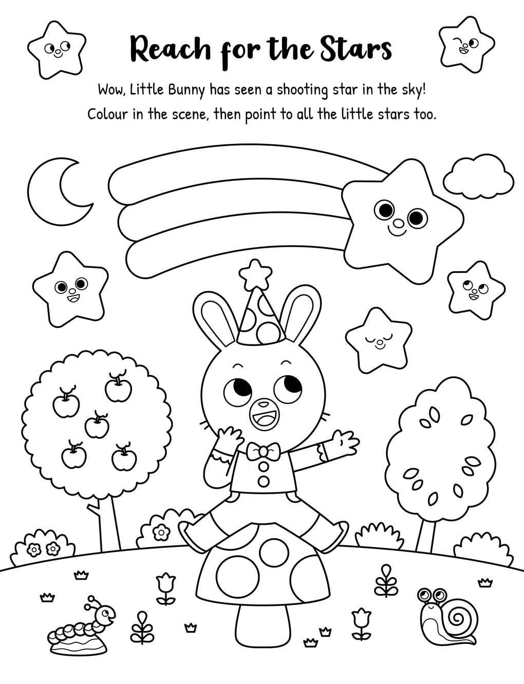 Hearts, Stars, Rainbows Colouring (Paperback)