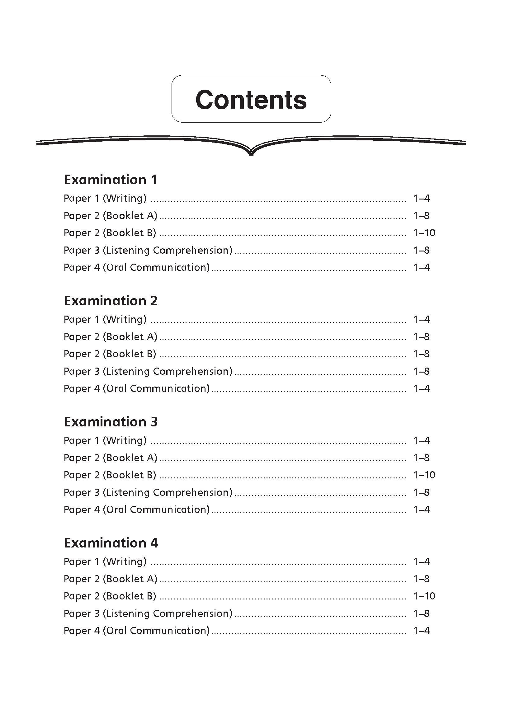 PSLE English Exam Package: Papers 1-4 QR