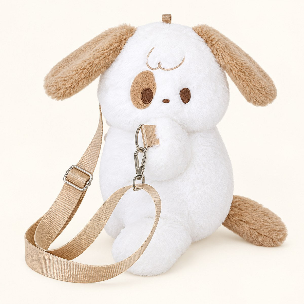  2-In-1 Plush Backpack & Sling Bag - Dog 