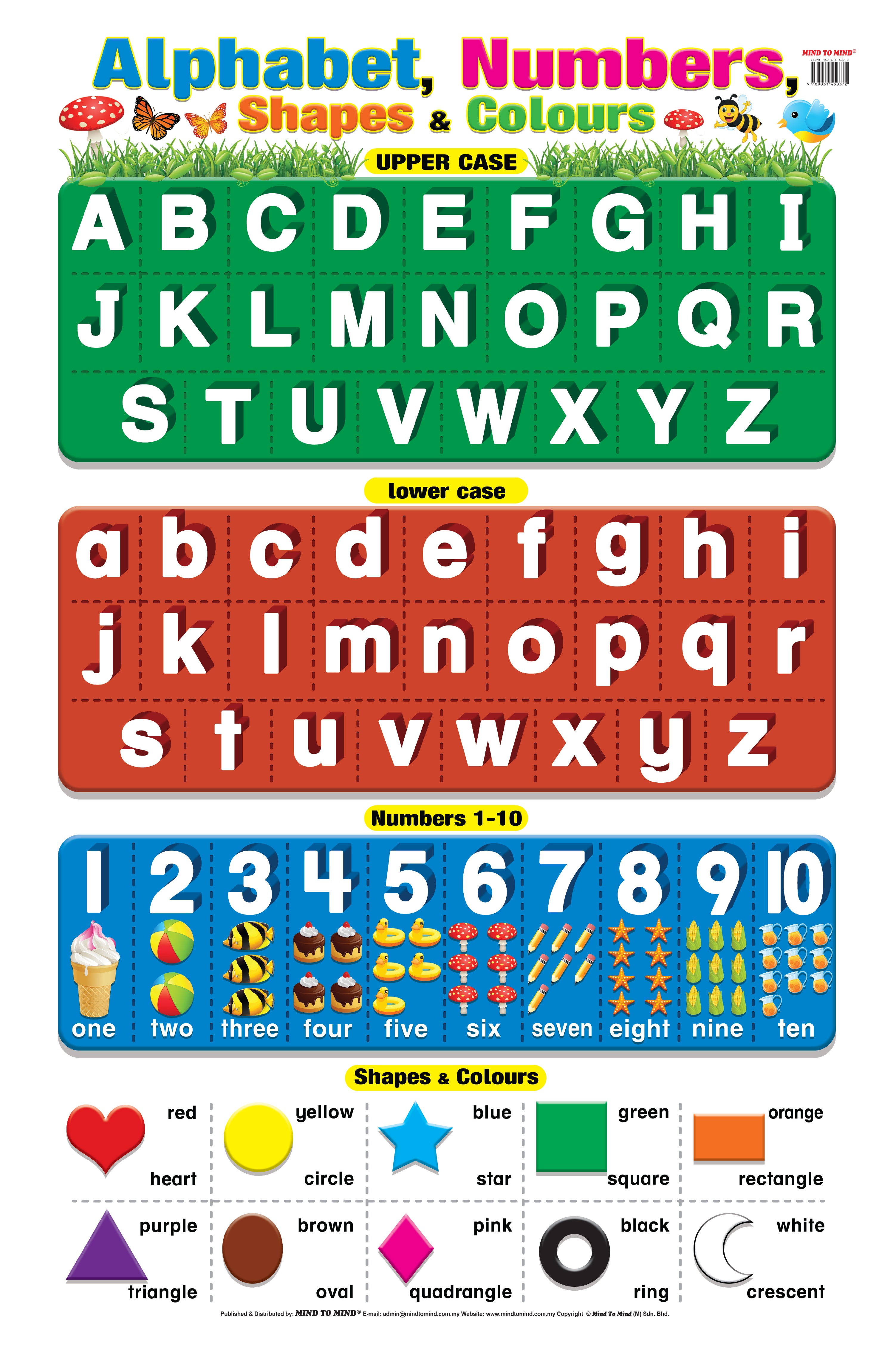ALPHABET, NUMBERS, SHAPES & COLOURS – Popular Book Company Pte Ltd