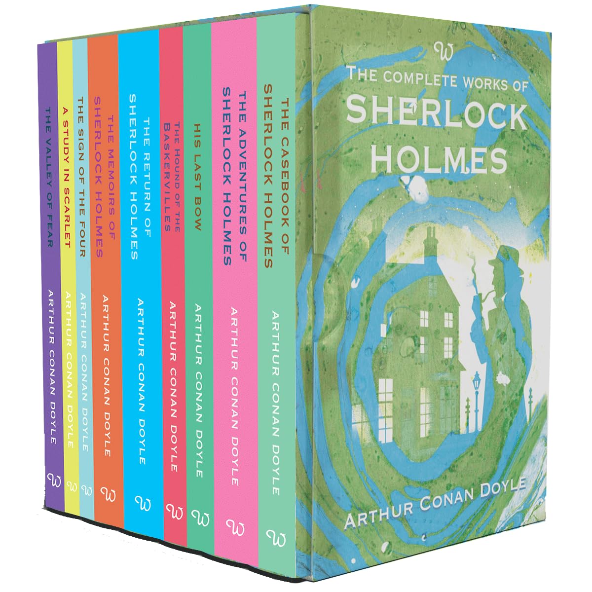 Sherlock Holmes Series Complete Collection 9 Books Set