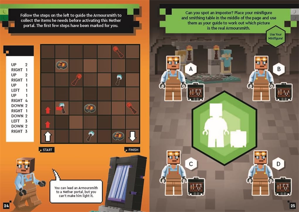 LEGO® Minecraft®: Armoursmith Adventure Activity Book