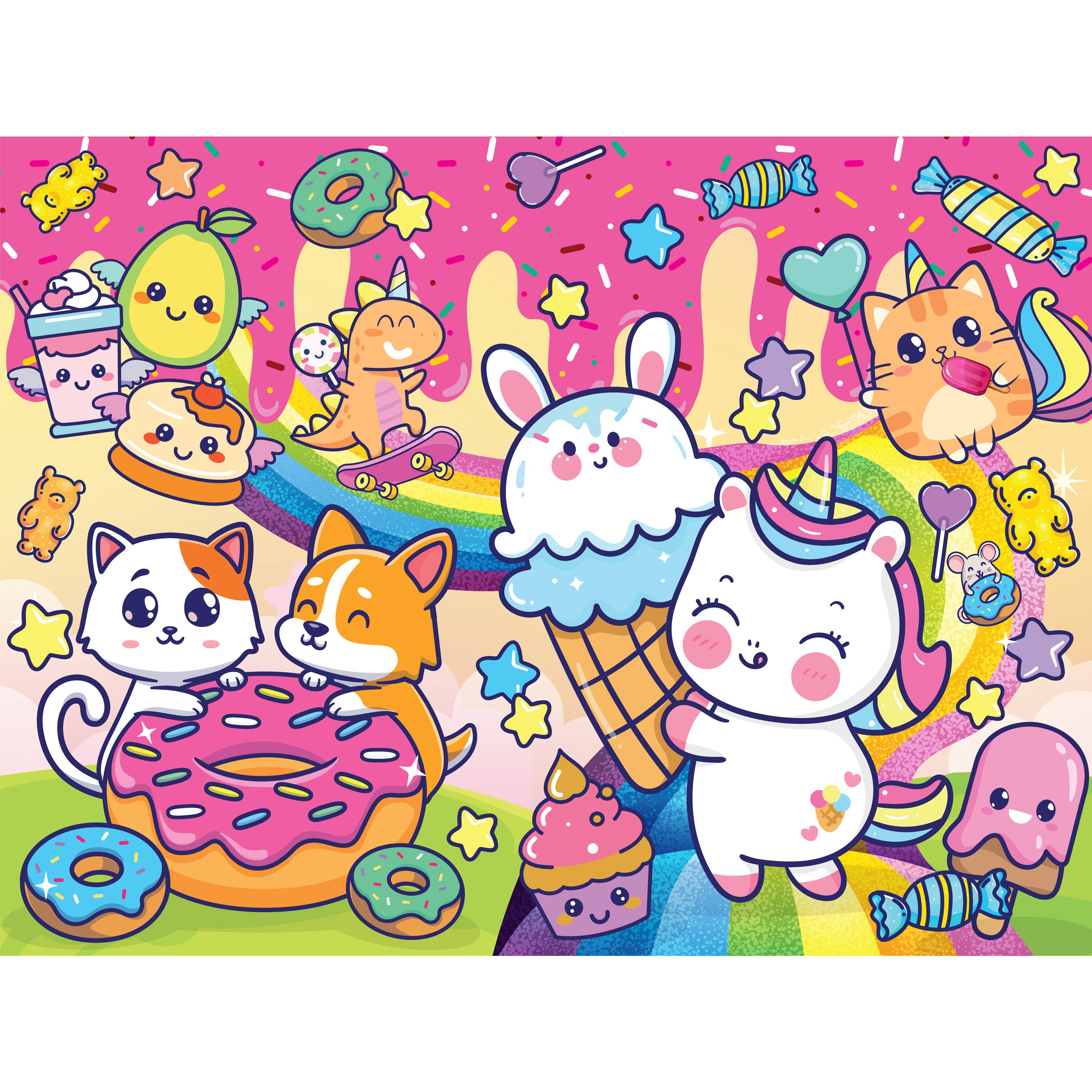 JR JIGSAW CARRY N PLAY PUZZLE SWEET KAWAII