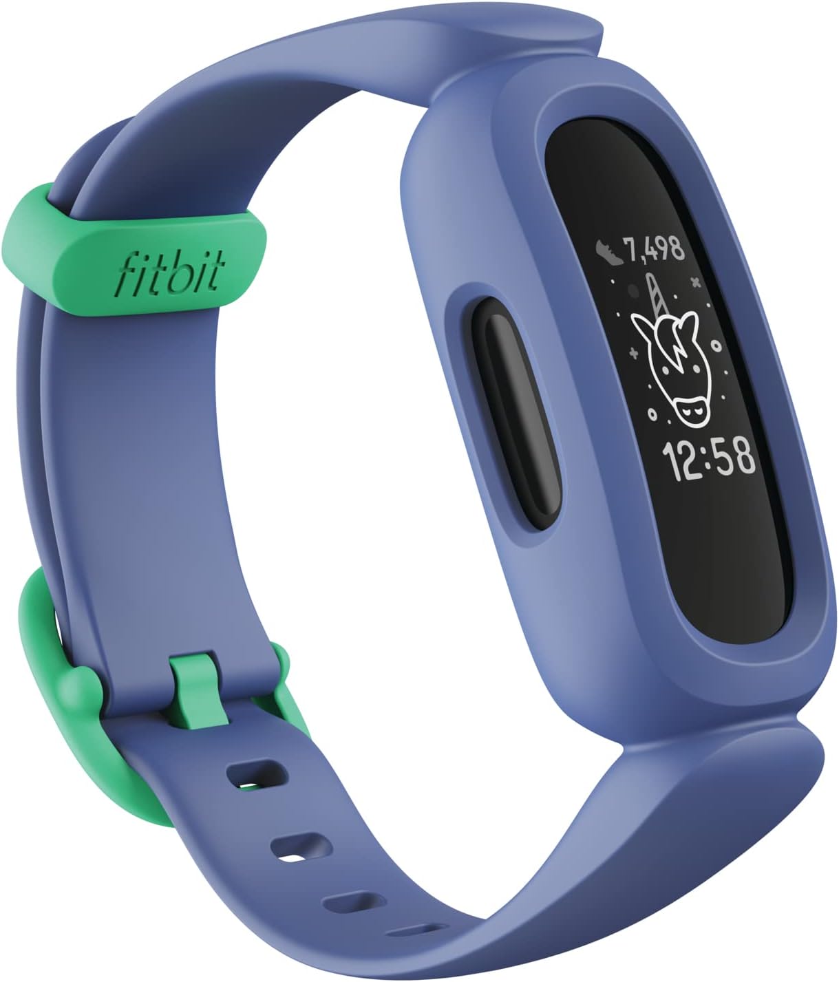 Fitbit Ace 3 Activity Tracker for Kids 6+ One Size, Cosmic Blue / Green - Singapore Edition