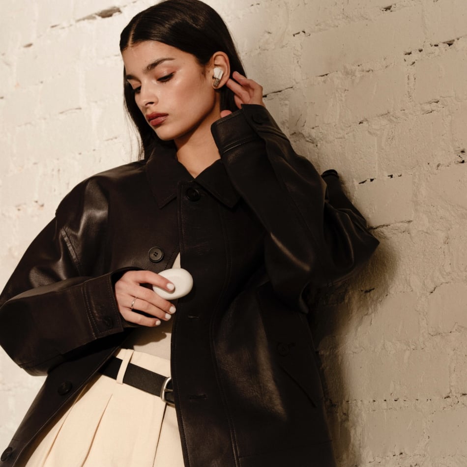 Sudio N3 Pro True Wireless Earbuds with ANC Chrome White