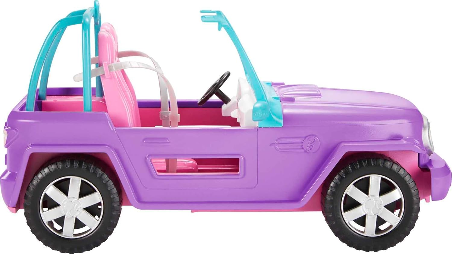 MATTEL BARBIE PURPLE JEEP VEHICLE