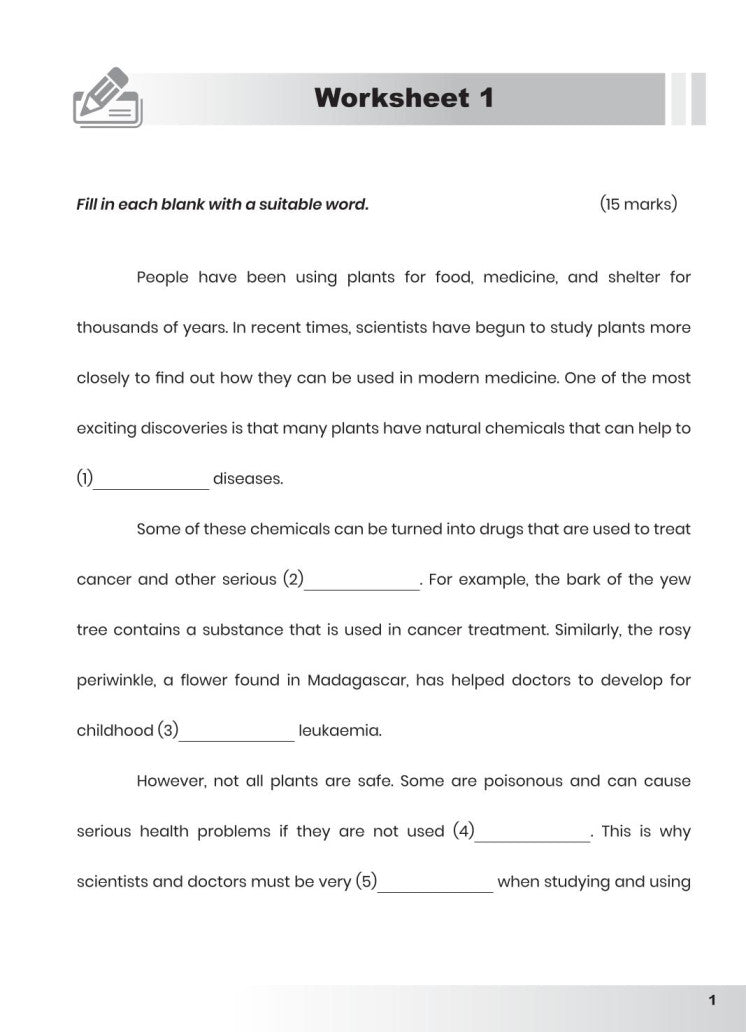 Strategic Success in PSLE English Tackling Comprehension Cloze with Confidence