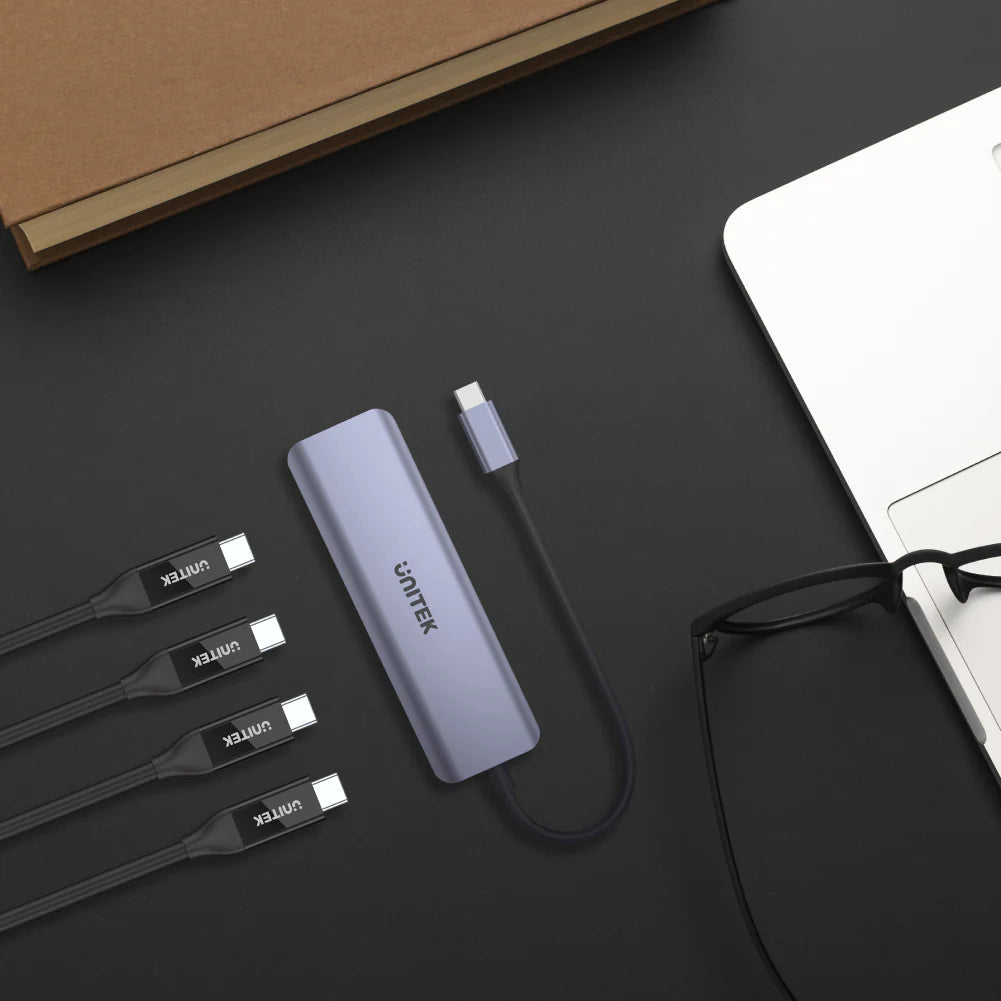 Unitek H1107K uHUB Q4 Next 4 Ports USB-C Hub