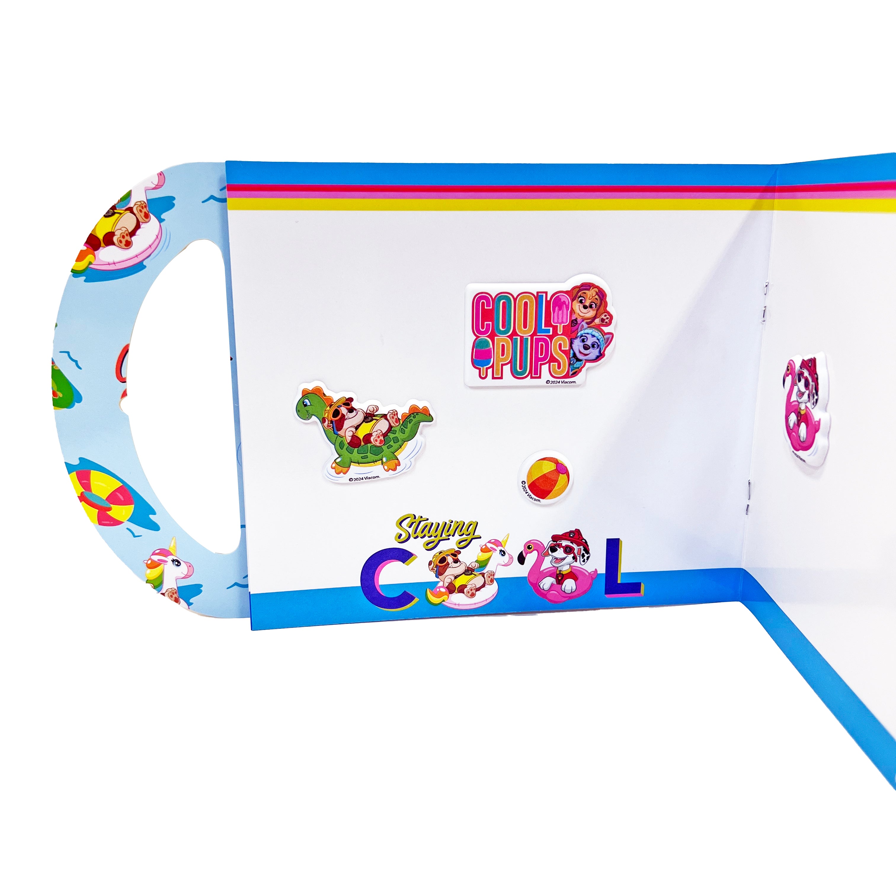 PAW PATROL STICKER BOOK WITH STICKER SET-FUN TIME