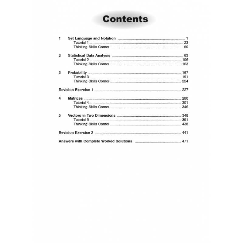 Secondary Mathematics Tutor 4A