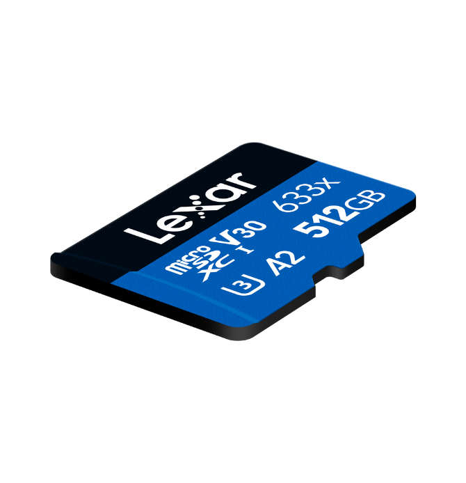 Lexar High-Performance 633x microSDHC/microSDXC UHS-I Card 512GB