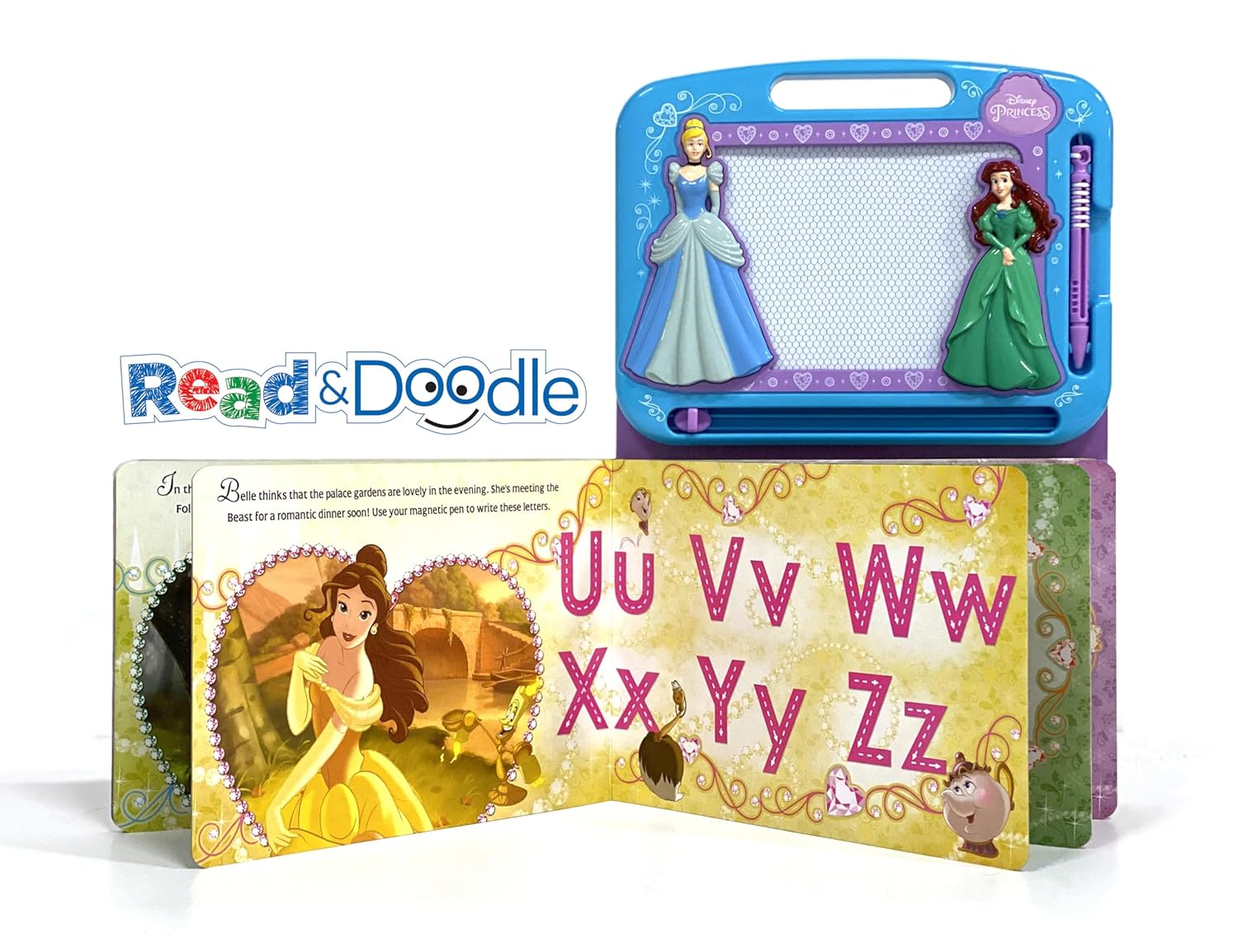 Learning Series : Disney Princess Learn To Write ABC (Board Book)