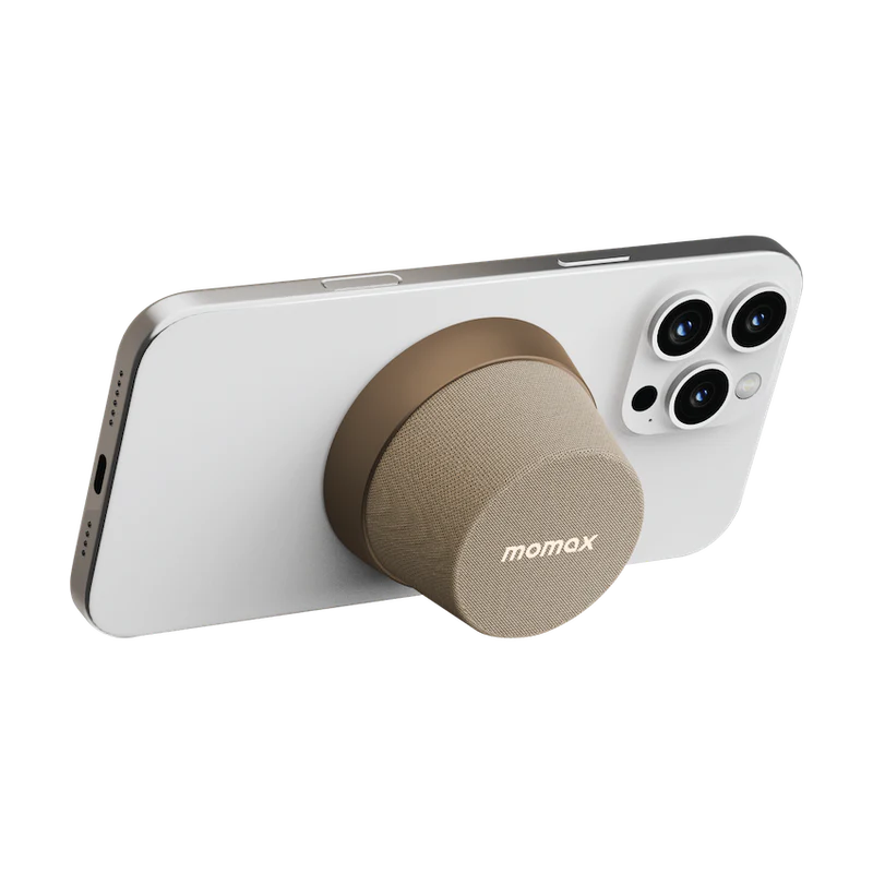 Momax 1-Vibe Go Magnetic Speaker Sandstone