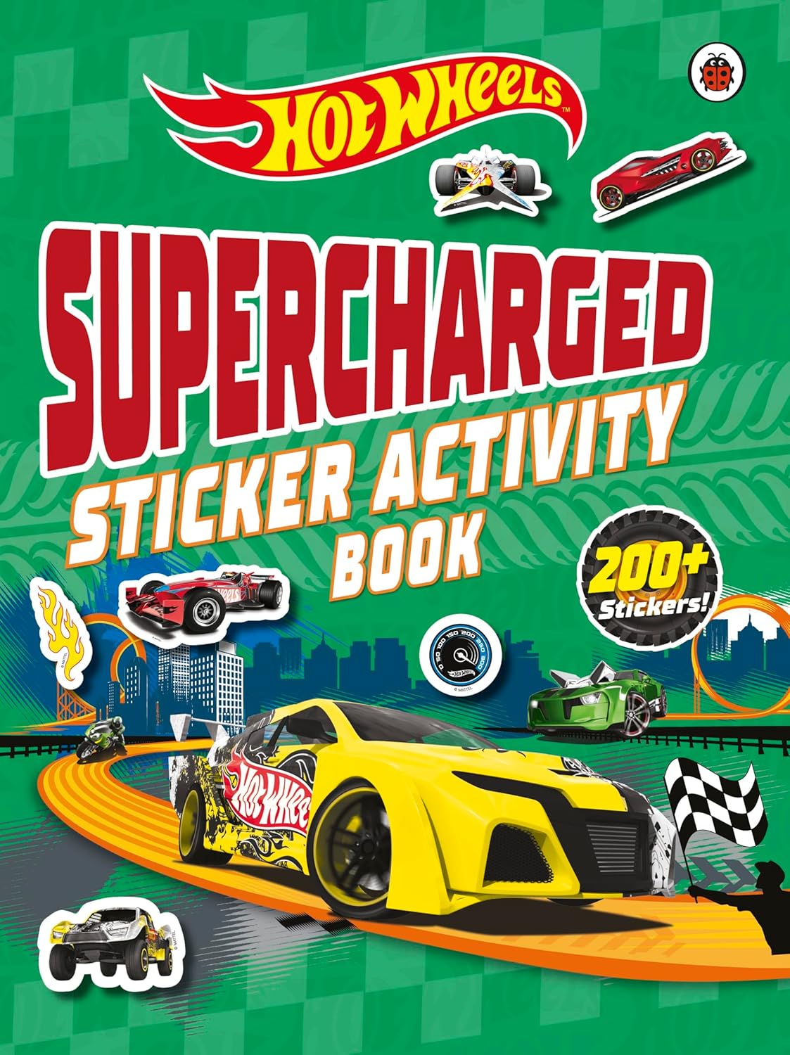 Hot Wheels Supercharged Sticker Activity (Paperback)