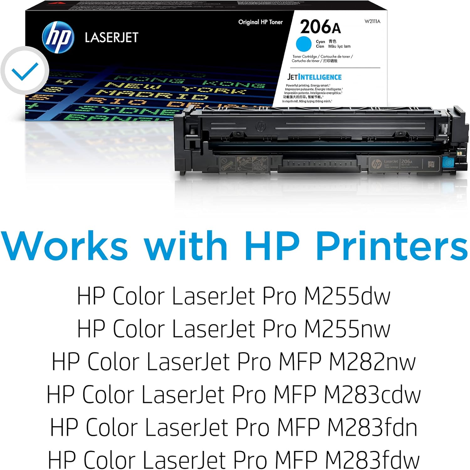 HP 206A Original Cyan Toner Cartridge  
