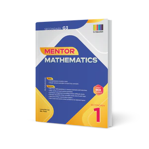 Secondary 1 Mentor Mathematics Secondary (G3) Book 1 - 4th Edition