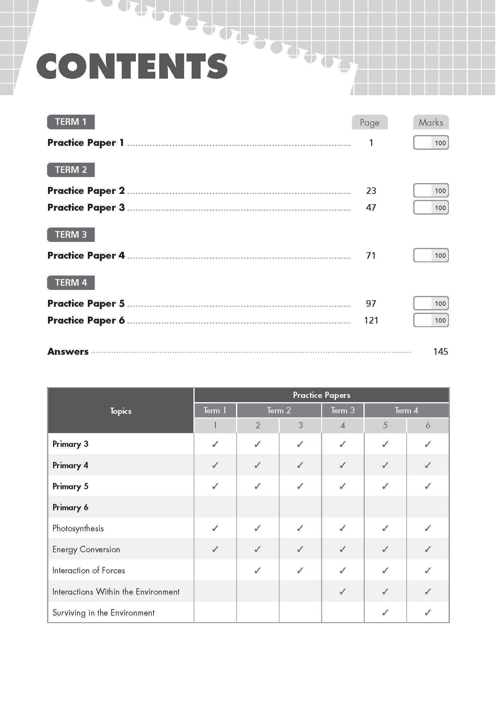 P6 TOP Science Practice Papers 