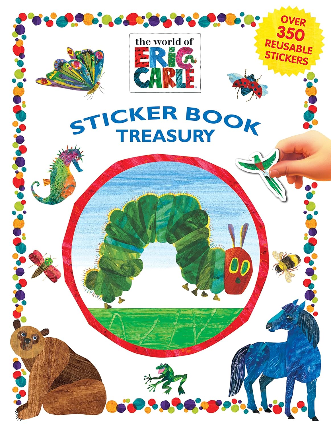 The World of Eric Carle Sticker Book Treasury – Paperback 