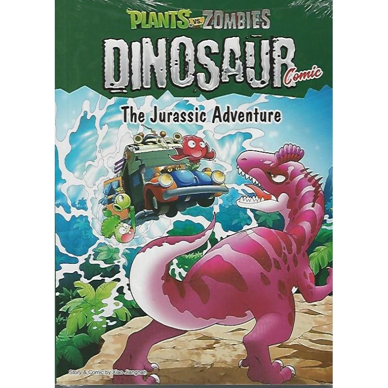 Plants Vs Zombies Dinosaur Comic – The Jurassic Adventure
