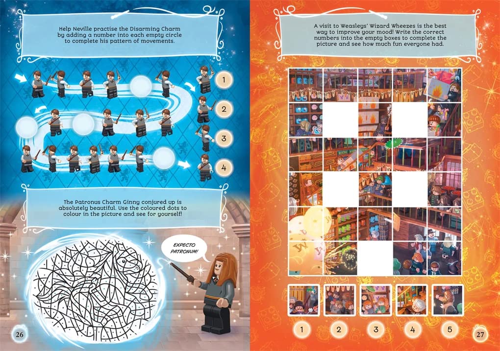 LEGO Harry Potter: Magical Surprises Activity Book (With Neville Longbottom Minifigure) Paperback