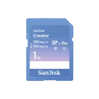 SanDisk Creator SD UHS-II Card - 1TB