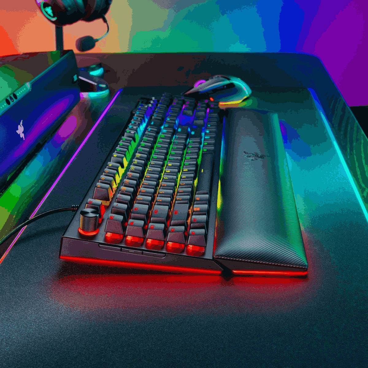 Razer BlackWidow V4 X Mechanical Gaming Keyboard (Green Switch)