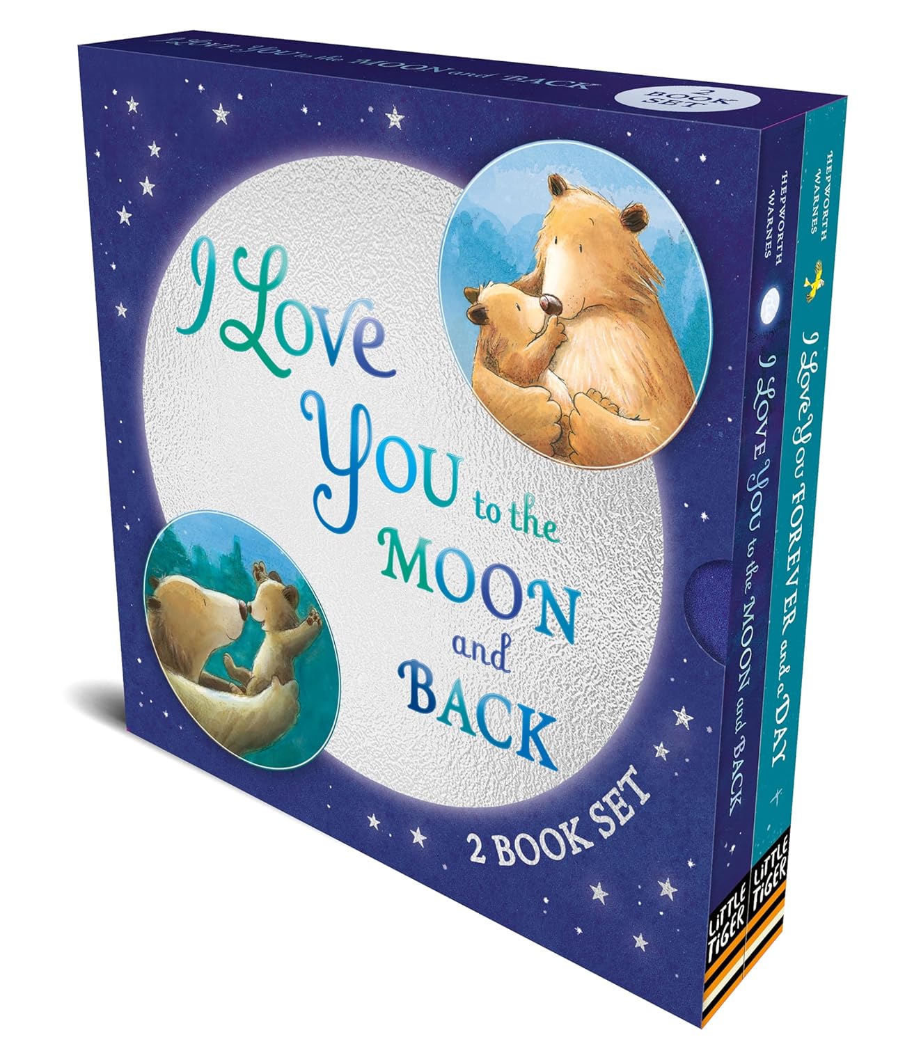 I Love You to the Moon and Back: A 2-Book Slipcase (Board Book)