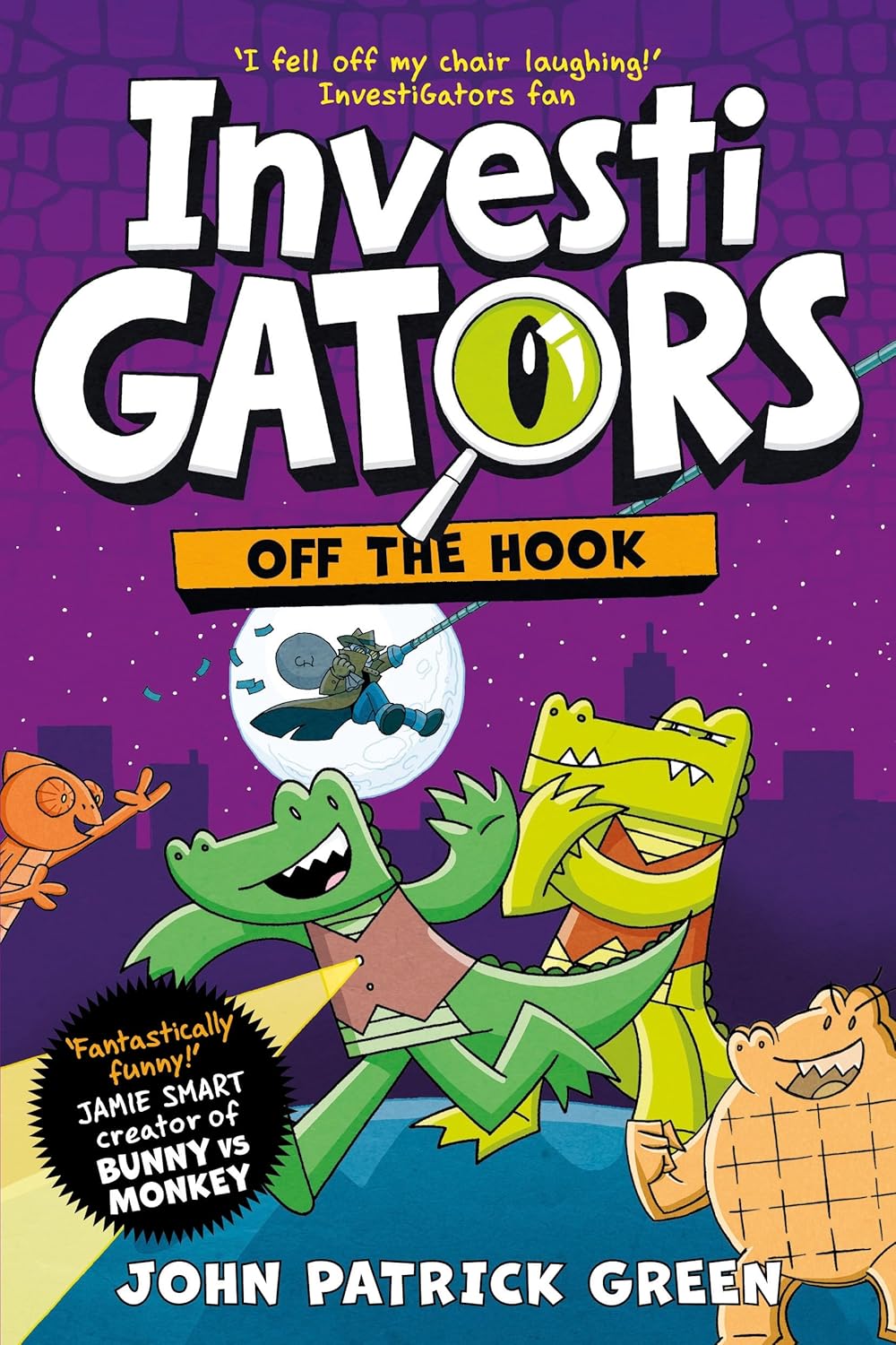 InvestiGators 03: Off the Hook - A Laugh-Out-Loud Comic Book Adventure! (Paperback)