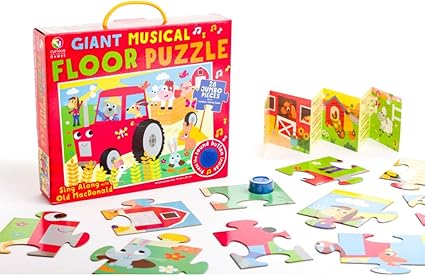 CURIOUS UNIVERSE GIANT MUSICAL FLOOR PUZZLE