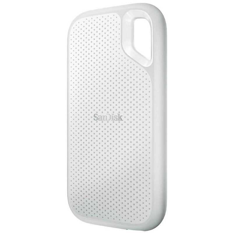 SanDisk Extreme Portable 1TB External SSD (SDSSDE61-1T00-G46W) - White