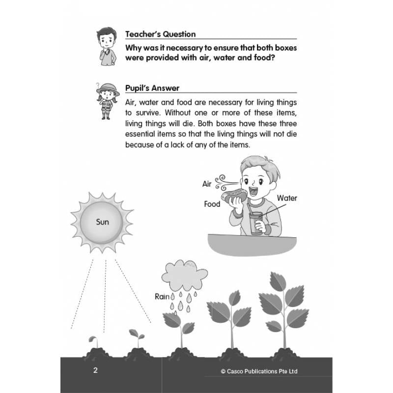 Science Inquiry-based Learning Questions & Answers Primary 3