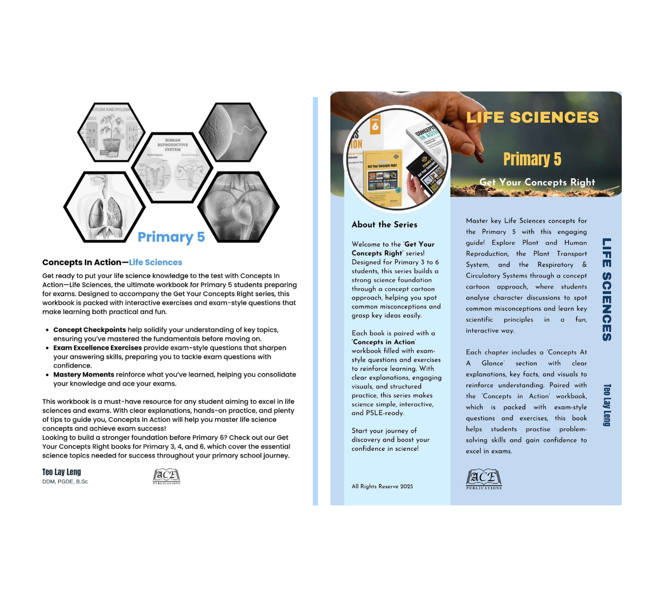 Primary 5 Science Bundle – Life Sciences (Get Your Concepts Right + Concepts In Action)