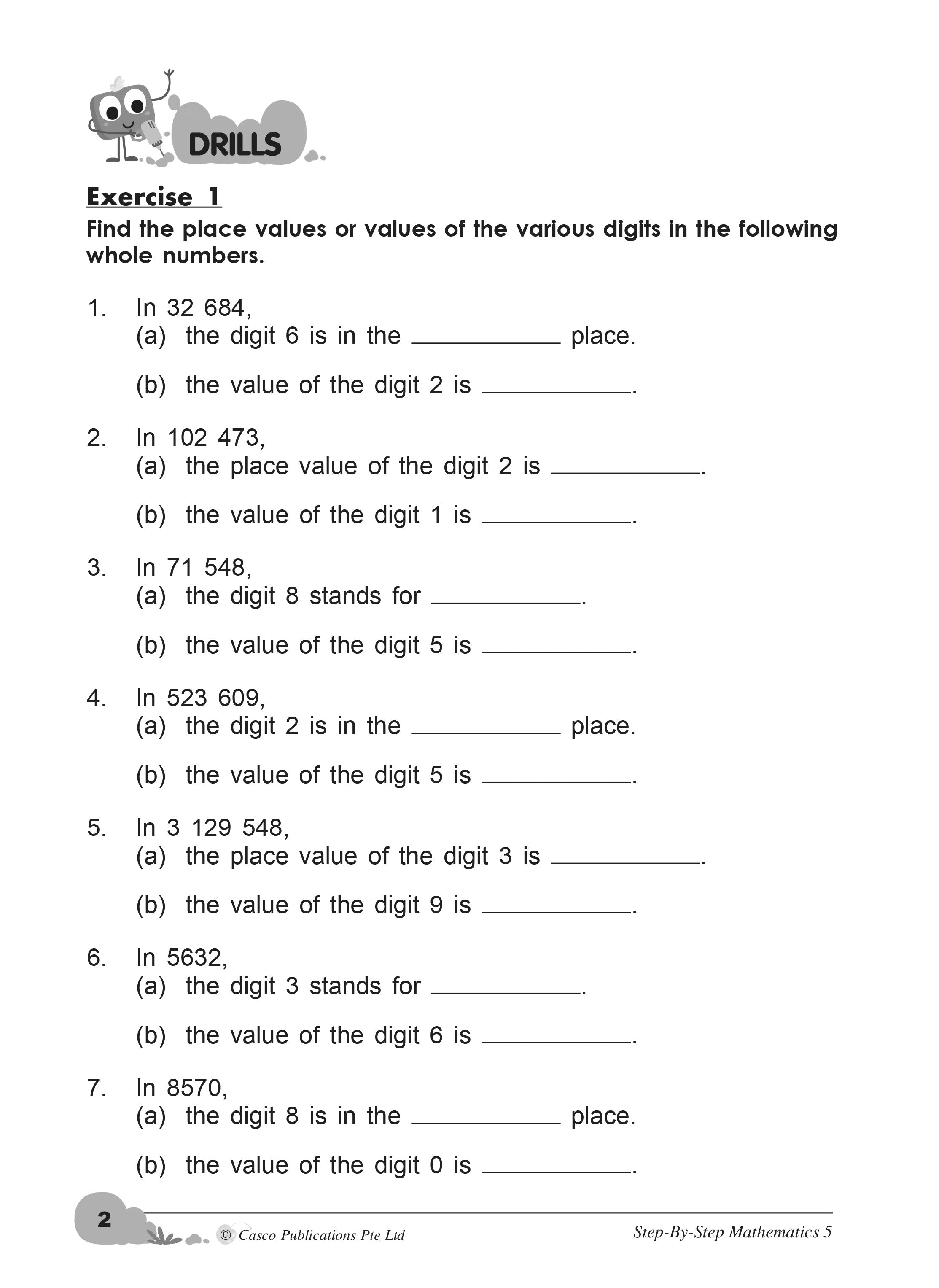 Step-by-Step Mathematics Primary 5 - 3rd Edition