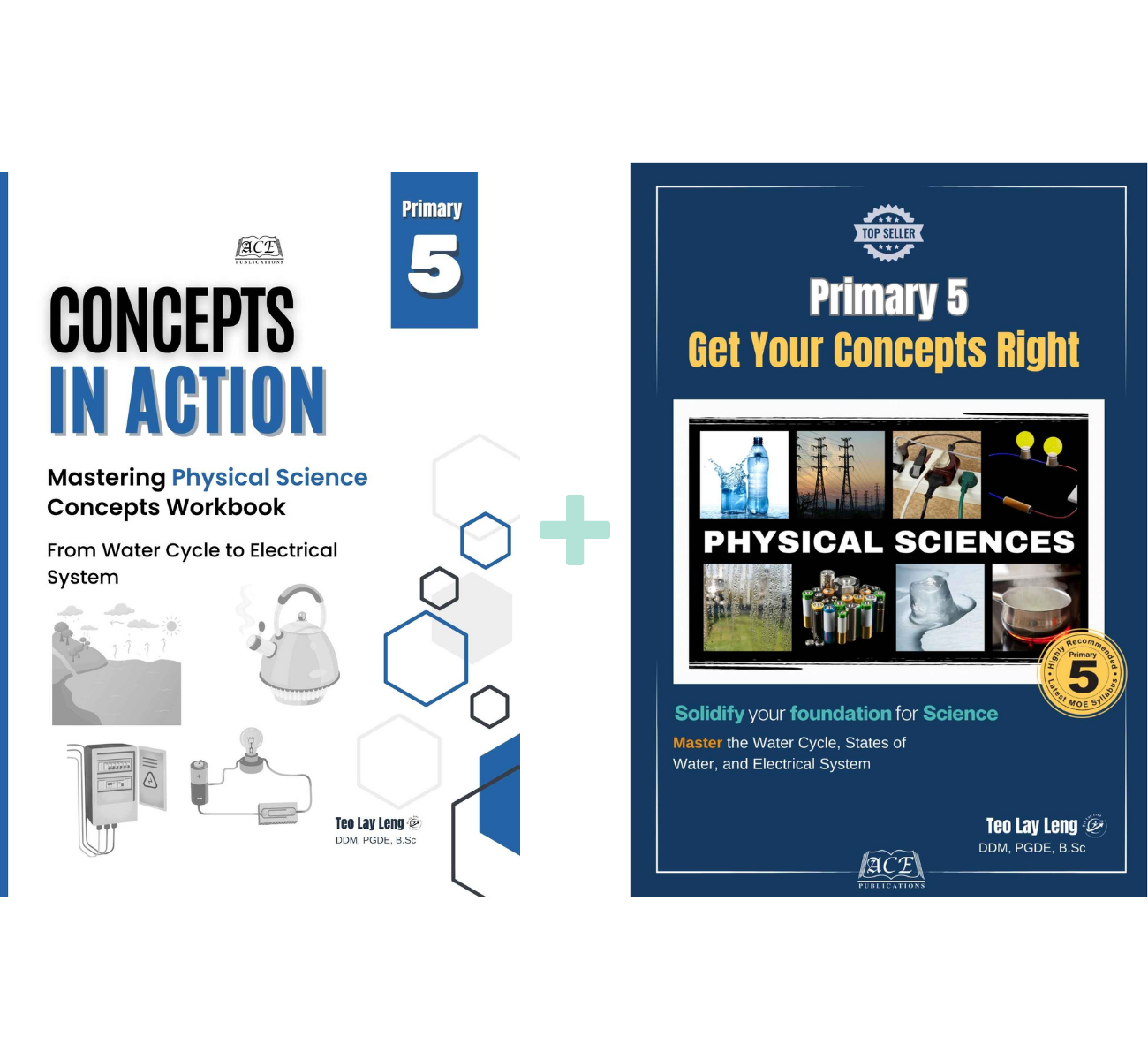 Primary 5 Science Bundle – Physical Sciences (Get Your Concepts Right + Concepts In Action)