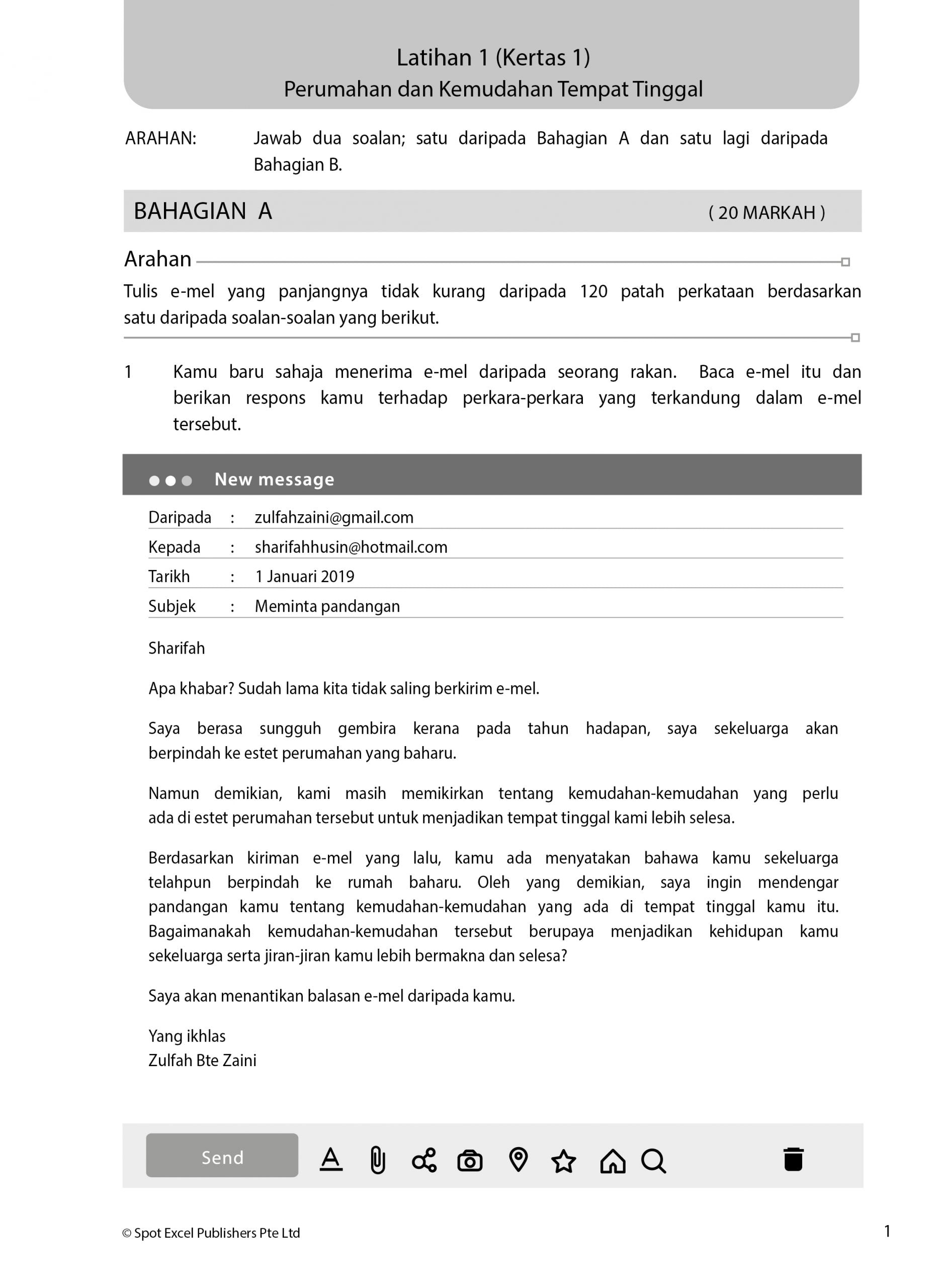 O-Level/NA Latihan Peperiksaan Bahasa Melayu