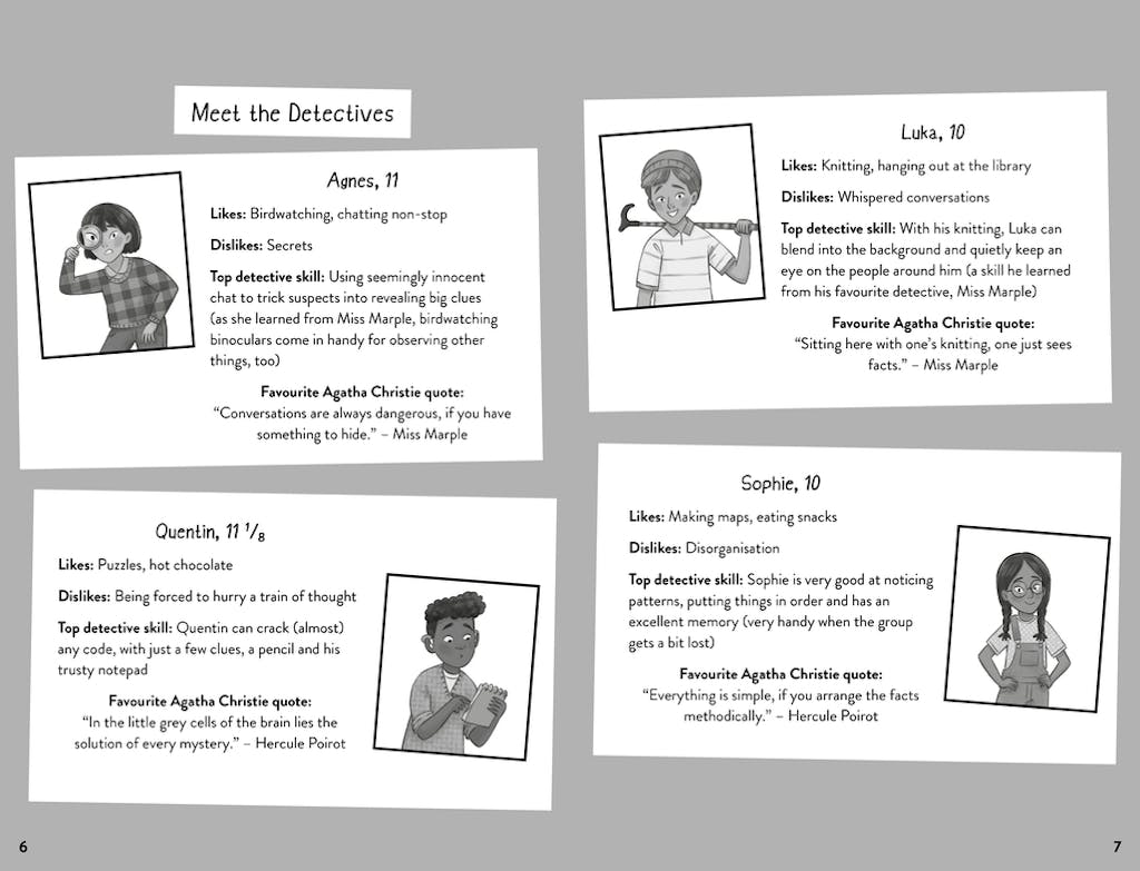 The Official Agatha Christie After School Detectives Club: 50 Mystery Puzzles for Children